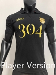 Player Version 2024-2025 Special Version Barcelona Black Thailand Soccer Jersey AAA-SJ