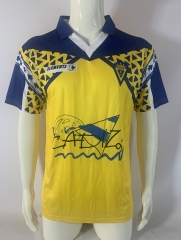 Retro Version 91-92 Cádiz CF Home Yellow Thailand Soccer Jersey AAA-503