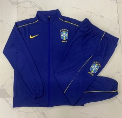 2024-2025 Brazil Cai Blue Thailand Soccer Jacket Uniform-815