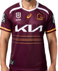 2025 Mustang Home  Red  Thailand Rugby Shirt