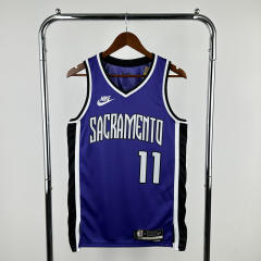 2025 Retro Edition Sacramento Kings Purple#11 NBA Jersey-311