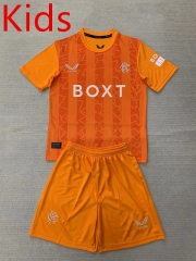 2024-2025 Rangers Goalkeeper Orange Kid/Youth Soccer Uniform-AY