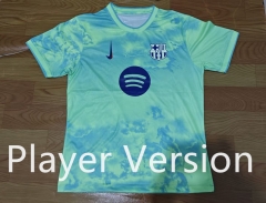 Player Version 2024-2025 Special Version Barcelona Green Thailand Soccer Jersey AAA-9753