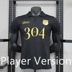 Player Version 2024-2025 Special Version Barcelona Black Thailand Soccer Jersey AAA-888