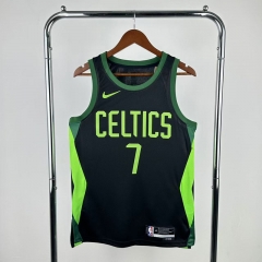 2025 City Version Boston Celtics Black #7 NBA Jersey-311
