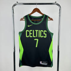 2025 City Version Boston Celtics Black #7 NBA Jersey-311
