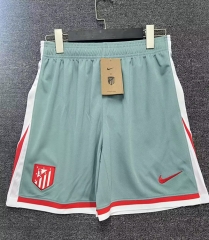 2024-25 Atletico Madrid Away Green Thailand Soccer Shorts