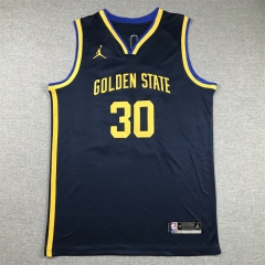 2024 Golden State Warriors Royal Blue #30 NBA Jersey-311