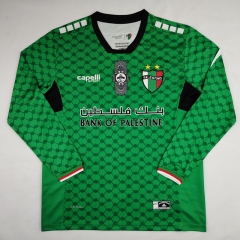 （s-4xl）2024-25 Palestine Green LS Thailand Soccer Jersey AAA-2038