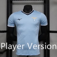 Player Version 2024-25 Lazio Blue Thailand Soccer Jersey AAA-888