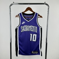 2025 Retro Edition Sacramento Kings Purple#10 NBA Jersey-311