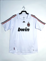 Retro Version 07-08 AC Milan Away White Thailand Soccer Jersey AAA-811