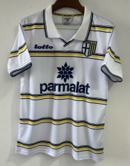 Retro Version 1998 Parma Calcio Home White Thailand Soccer Jersey AAA-4130