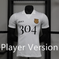 Player Version 2024-2025 Special Version Barcelona White Thailand Soccer Jersey AAA-888