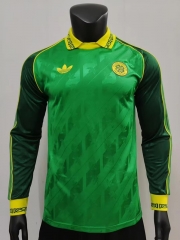 Retro Version 24-25 Celtic Green LS Thailand Soccer Jersey AAA-GB