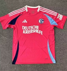2024-25 FC Schalke 04 Pink Thailand Soccer Jersey AAA-512