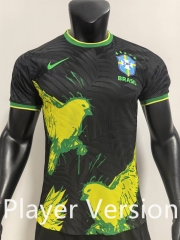 Player Version 2024-2025 Special Version Brazil Black Thailand Soccer Jersey AAA-SJ