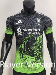 Player  Version 2024-25 Liverpool Black Thailand Soccer Jersey AAA-SJ