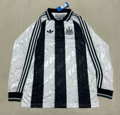 2024-25  Newcastle United Home Black&White Thailand LS Soccer Jeesey AAA-2336
