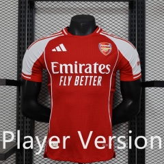 Player Version 2025-26 Arsenal Red Thailand Soccer Jersey AAA-888