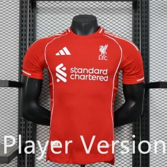 Player Version 2025-26 Liverpool Home Red Thailand Soccer Jersey AAA-888