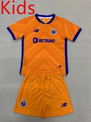 2024-2025 Porto Away Orange Soccer Uniform-AY