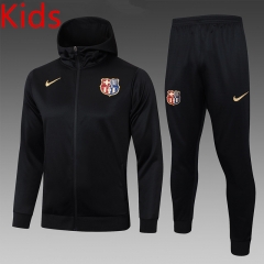 2024-2025 Barcelona BLACK Kids/Youth Soccer Jacket Uniform -815