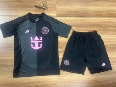 （s-3xl）2025-26 Inter Miami CF Away Black Soccer Uniform-718