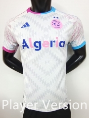Player Version 2024-2025 Special Version Algeria White Thailand Soccer Jersey AAA-888