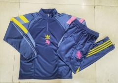 2024-25 Juventus Royal blue Thailand Soccer Tracksuit-815