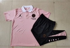 2024-2025 Paris SG Pink Thailand Polo Uniform-815