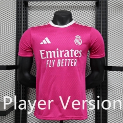 Player Version 2025-26 Special Version Real Madrid  Pink Thailand Soccer Jersey AAA-888