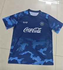 （s-4xl）2024-25 Napoli Blue Thailand Training Soccer Jersey-0485