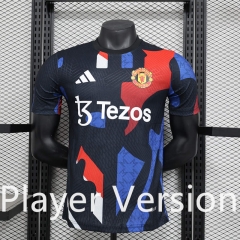 Player Version 2025-26 Special Version Manchester United Black Thailand Soccer Jersey AAA-888