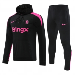 2024-25 Chelsea Pink Thailand Soccer Tracksuit Uniform With Hat-815