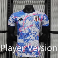 Player Version 2025-26 Special Version Japan Blue&White  Thailand Soccer Jersey AAA-888