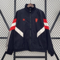2024-2025 Manchester United Black Trench Coats-0255