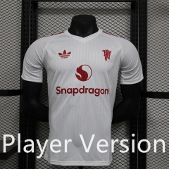 Player Version 2025-26 Special Version Manchester United White Thailand Soccer Jersey AAA-888