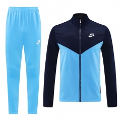 2024-2025 Nike Blue Thailand Soccer Jacket Uniform-LH