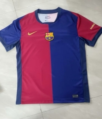Champions League(S-4XL) (Without Sponsor) 2024-25 Barcelona Home Red&Blue Thailand Soccer Jersey AAA-9028