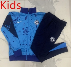 24-25 Chelsea Lake Blue  Kids/Youth Jacket Uniform-815