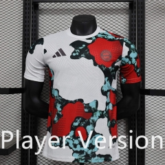 Player Version 2025-26 Bayern München White&Red Training Soccer Jersey AAA-888