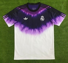 25-26 New Year Edition Real Madrid Purple&White Thailand Soccer Jersey AAA-416
