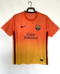 Retro Version 12-13 Barcelona Away Grange Thailand Soccer Jersey AAA-811