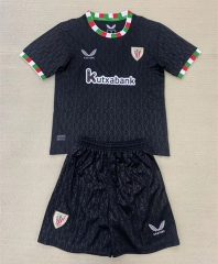 2024-2025 Athletic Bilbao 4th Away Black Soccer Unifrom-AY