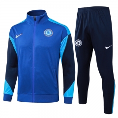 2024-2025 Chelsea Lake Blue Thailand Soccer Jacket Unifrom-815