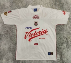 Retro Version 00-01 TolucaCD  Away White Thailand Soccer Jersey AAA-9409