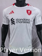 Player Version 2025-26 Liverpool Away White Thailand Soccer Jersey AAA-9609
