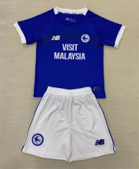 2024-25 Cardiff City Home Blue Soccer Uniform-AY