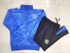 2024-2025 Barcelona  Cai Blue Thailand Soccer Jacket Uniform-815